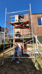 buitenschilderen houten gevel