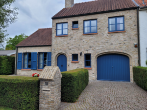 buitenschilderen poort ramen deur