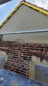 kaleien huis puntdak