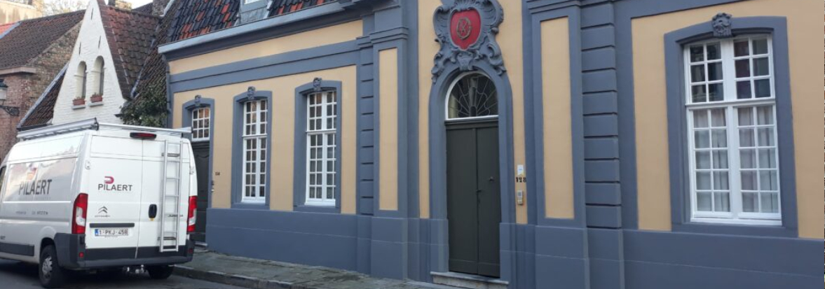 gevelrenovatie godshuis Brugge
