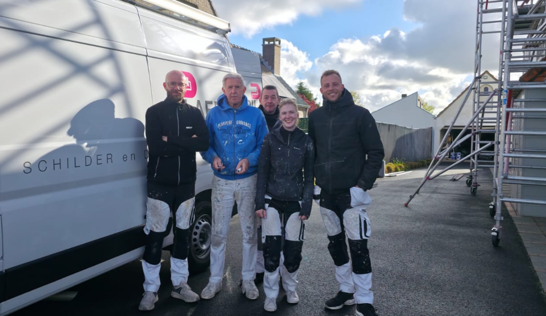 Team Pilaert groepsfoto